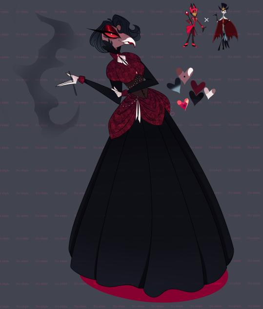 Alastor + stolas fusion