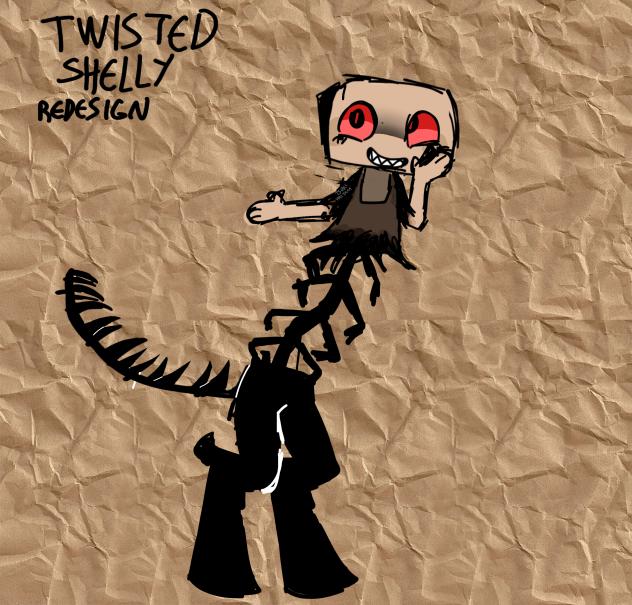 twisted shelly redesign