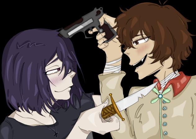 Dazai and Fyodor