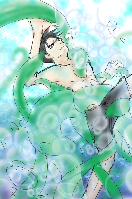 蓮弥とカトゥルー Ibispaint