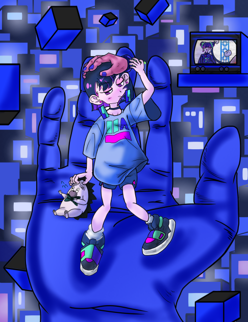 にらちゃんなでなで