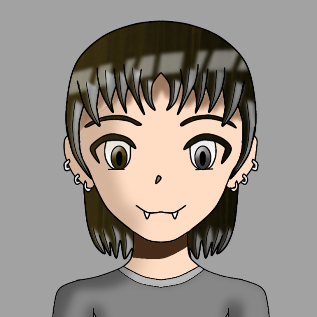 the girl with teeth