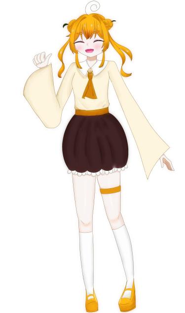 【NEVIA】みかんジル　立ち絵