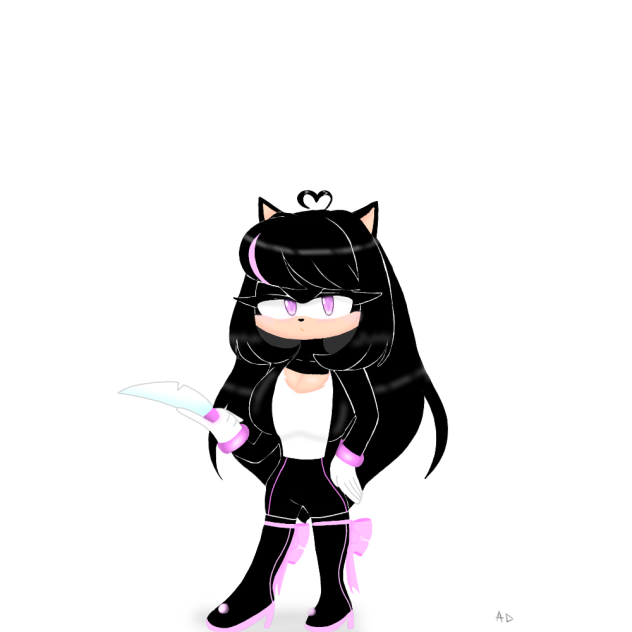 Sombra The Hedgehog (Redesign)