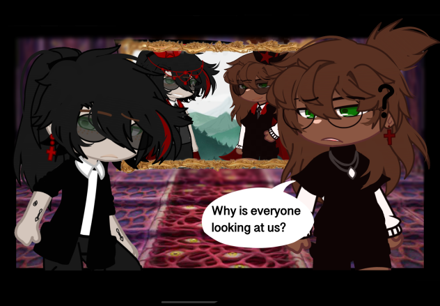 Why is everyone looking us-