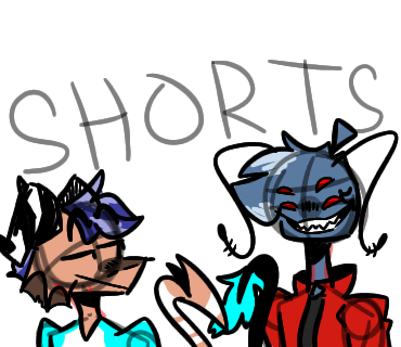 Helluva au shorts lol