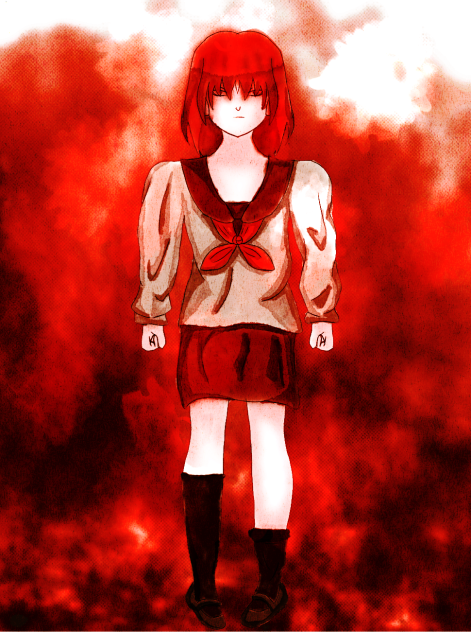red girl