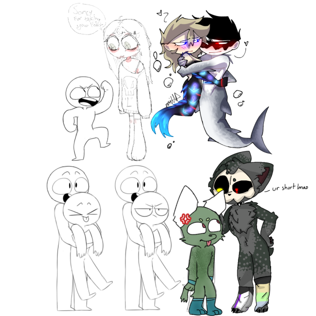 Random Character Collab Trend random collab - ibisPaint