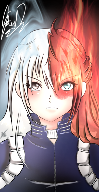 Genben Todoroki Shoto FanArt