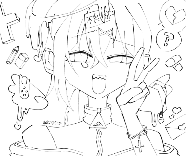 フリー線画