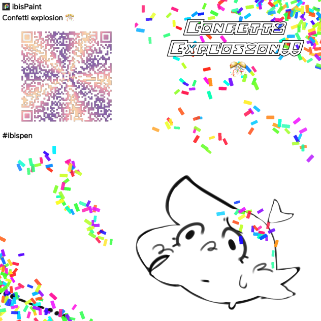 Confetti Explosion brush! 🎊