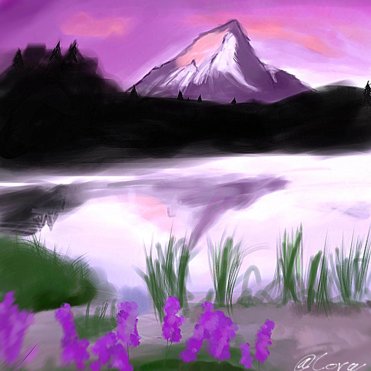Mountain - ibisPaint
