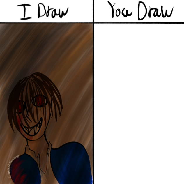 Creep I draw you draw