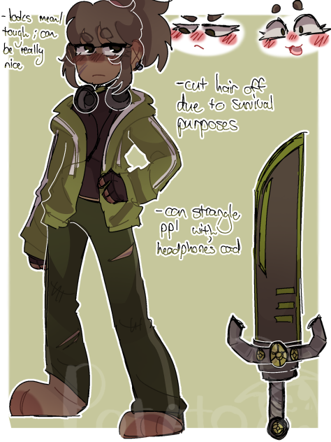 Redesigned @NeonsSquad’s oC (twitter)