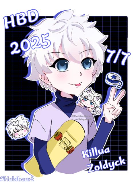 Happy birthday Killua 🩵⚡