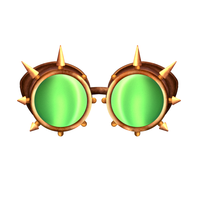 Steampunk goggles 1