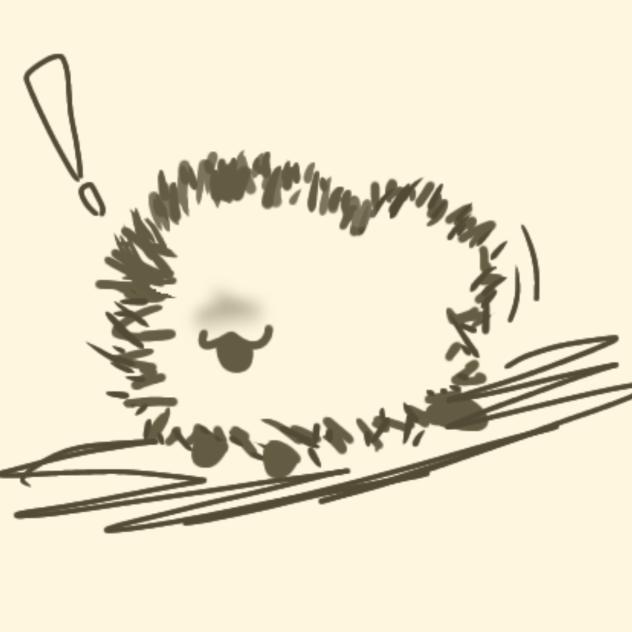 Fuzzy creature - ibisPaint