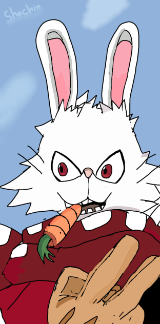 Shiina the rabbit fan art omagadoki zoo
