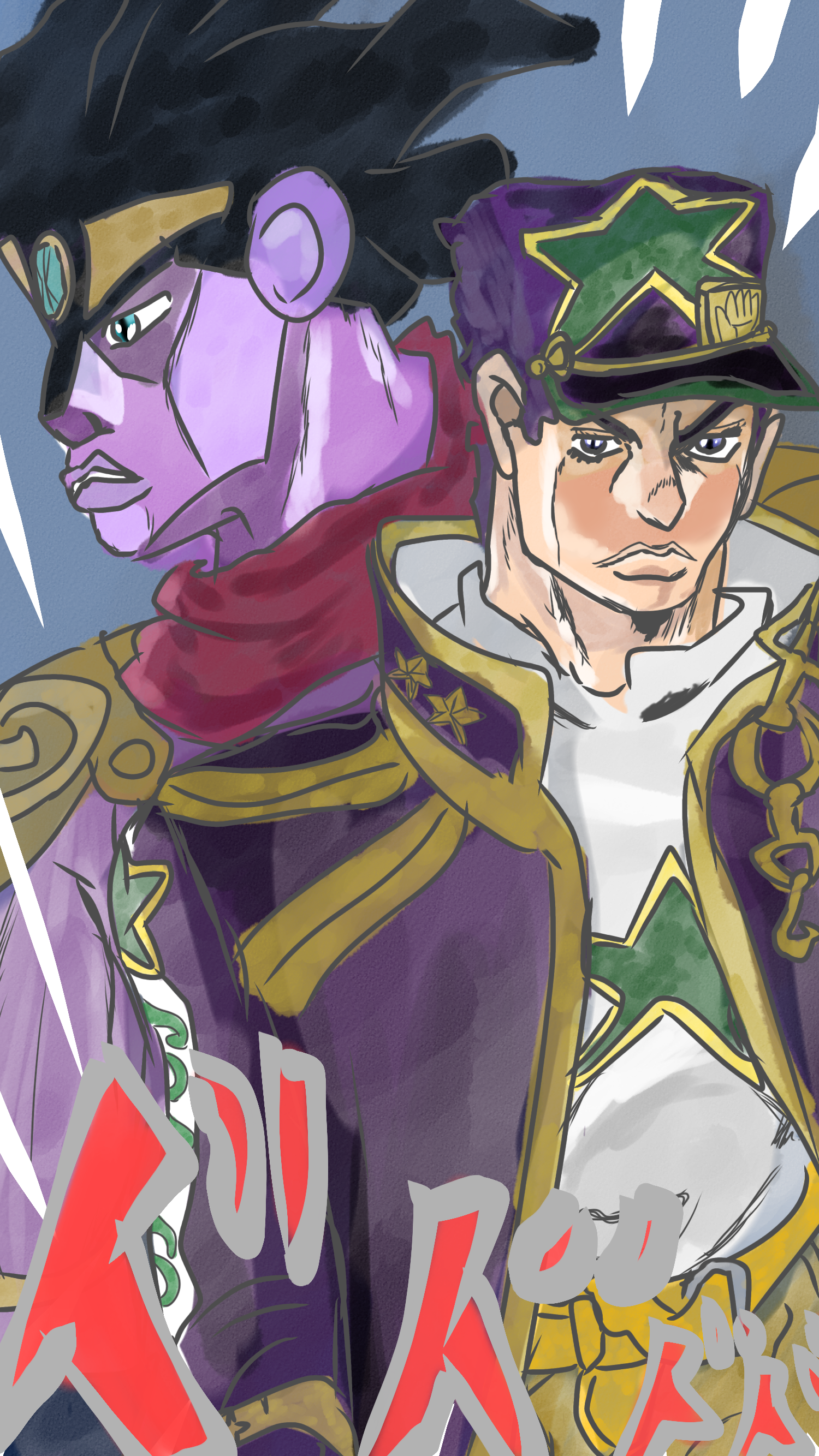 スタープラチナ・ザ・ワールド＿＿＿ッ！ - ibisPaint