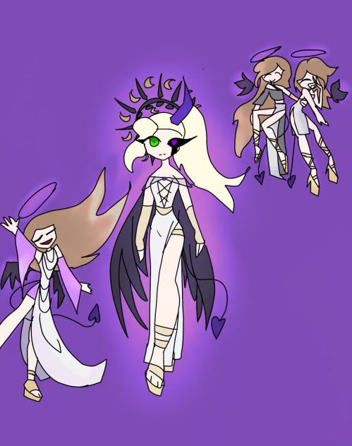 Goddess Luna and her darters (not all)