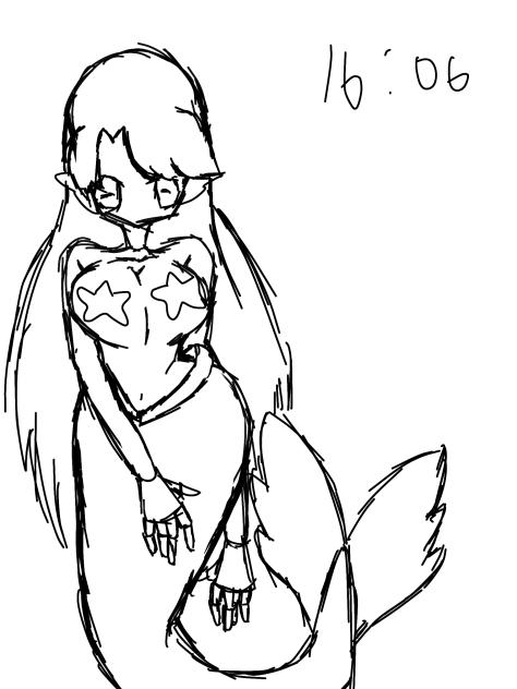 work in progress mermaid!!