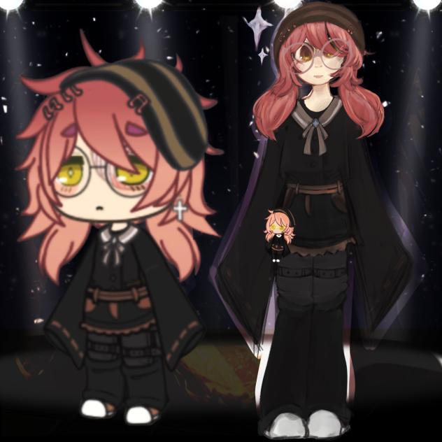 remaking a gacha character in my style