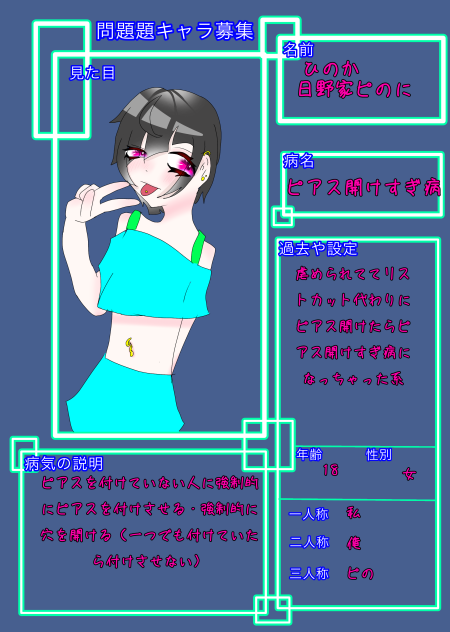 キャラ募
