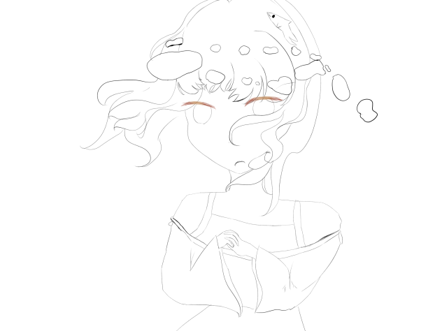 塗り絵。