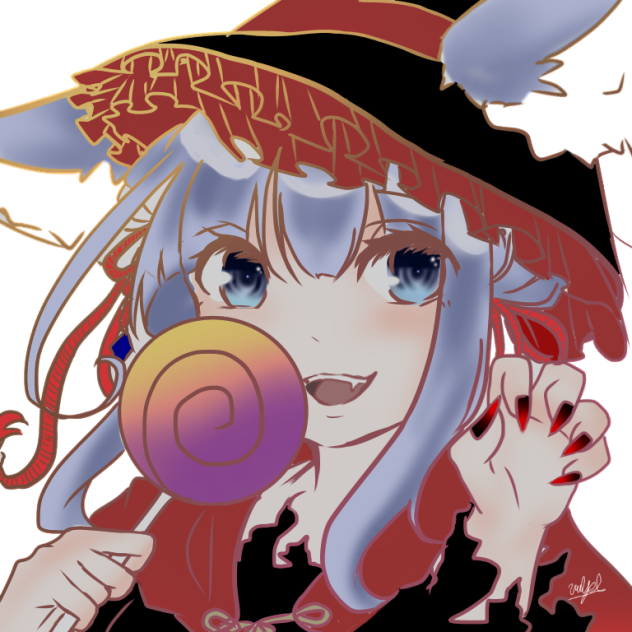 落書き【ハロウィンVer.狐雪】