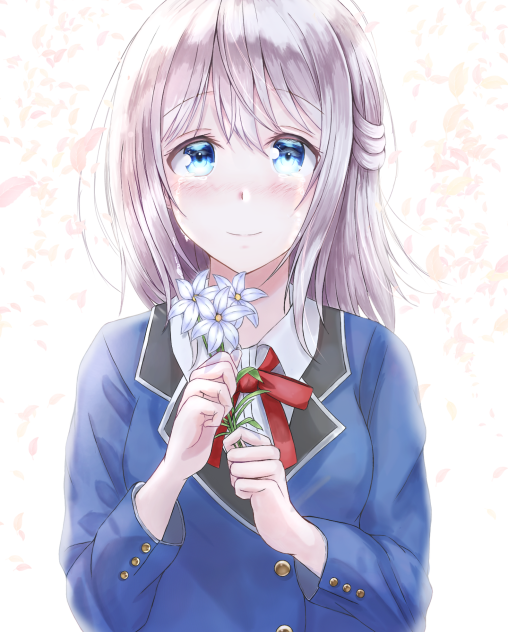 そっと咲く儚い花