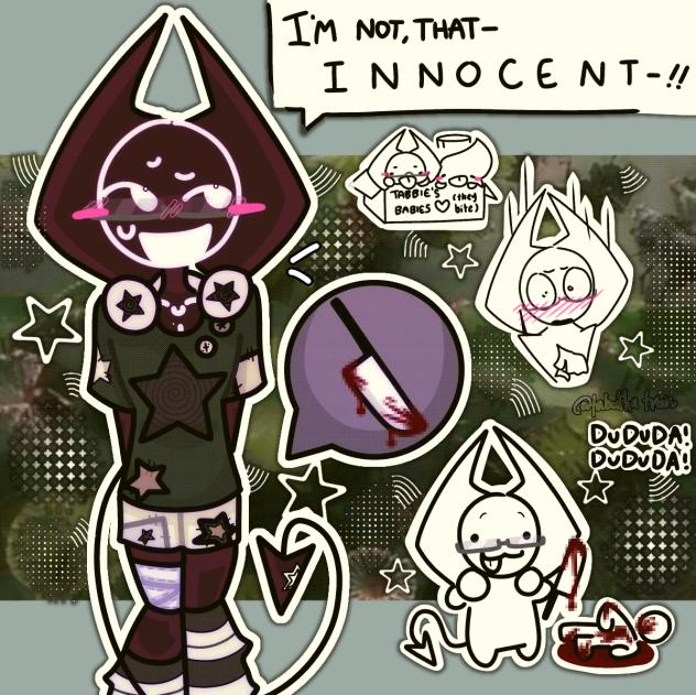 °.  🕯𝙄’𝙢 𝙣𝙤𝙩,𝙩𝙝𝙖𝙩 𝙞𝙣𝙣𝙤𝙘𝙚𝙣𝙩!! 🕸  .°