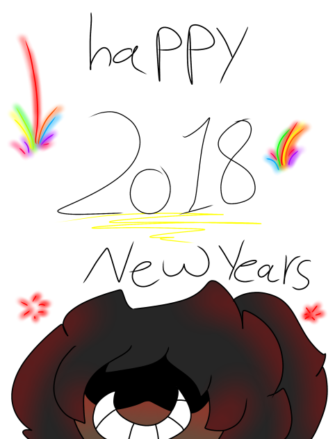 happy new year 2018 - ibisPaint