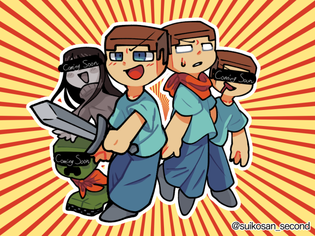 マインクラフタースティーブと有能ヘロブライン」1話公開中‼️