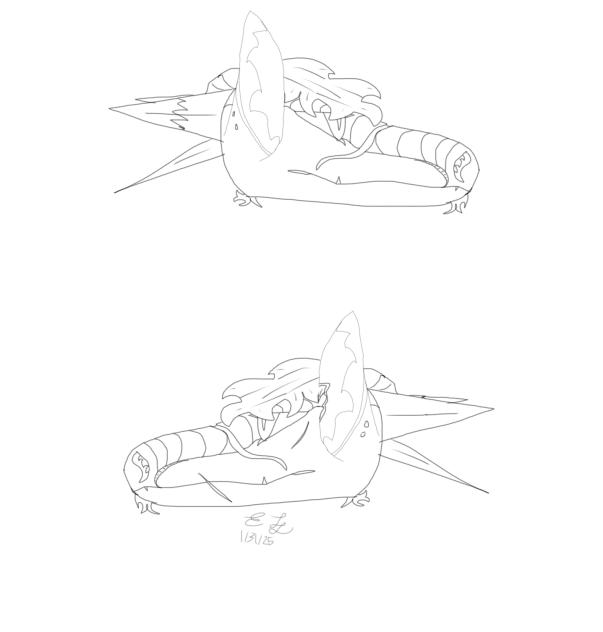 ~ First dragon puppet base ~