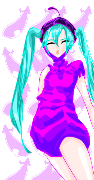 Miku Aubergine Hatsume