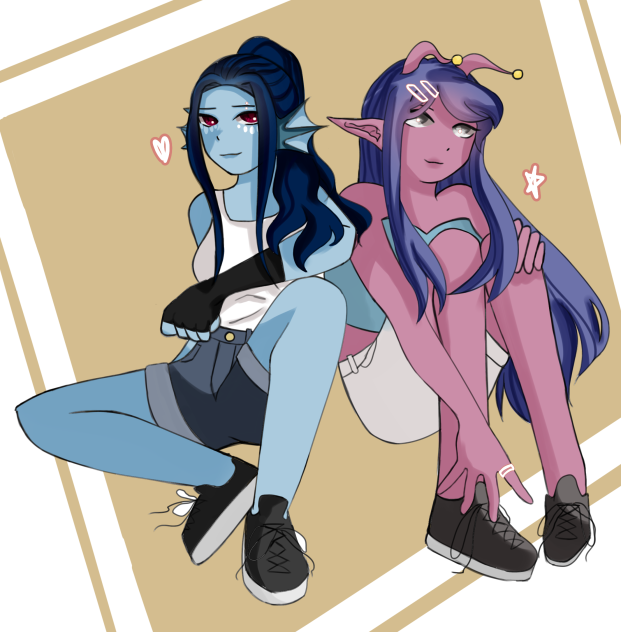 fantasy besties 👯‍♀️