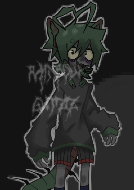 Fanart for rotting cat