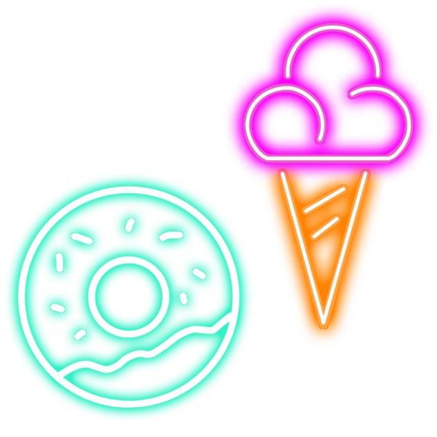 Neon Sweets - ibisPaint