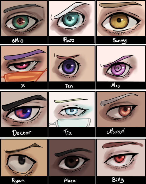 My oc’s eyes - ibisPaint