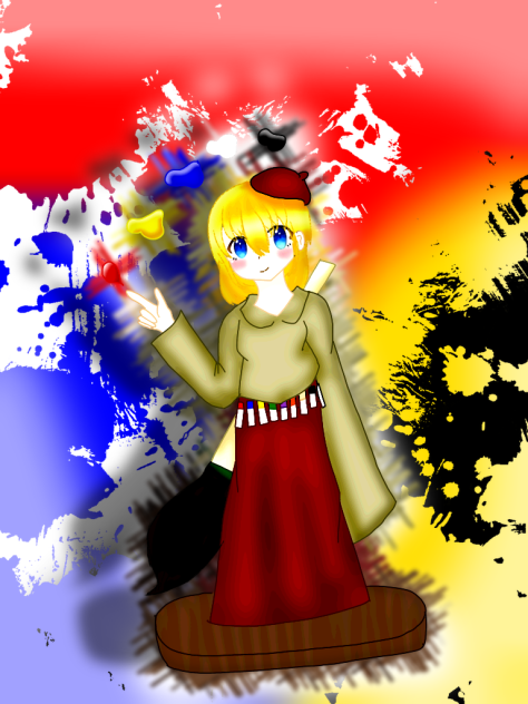 色の擬人化