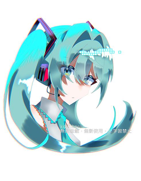 右向き練習ミク