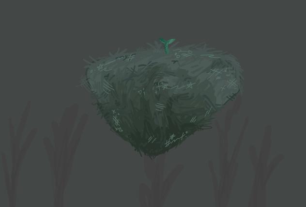 The last sprout 🌱🌑