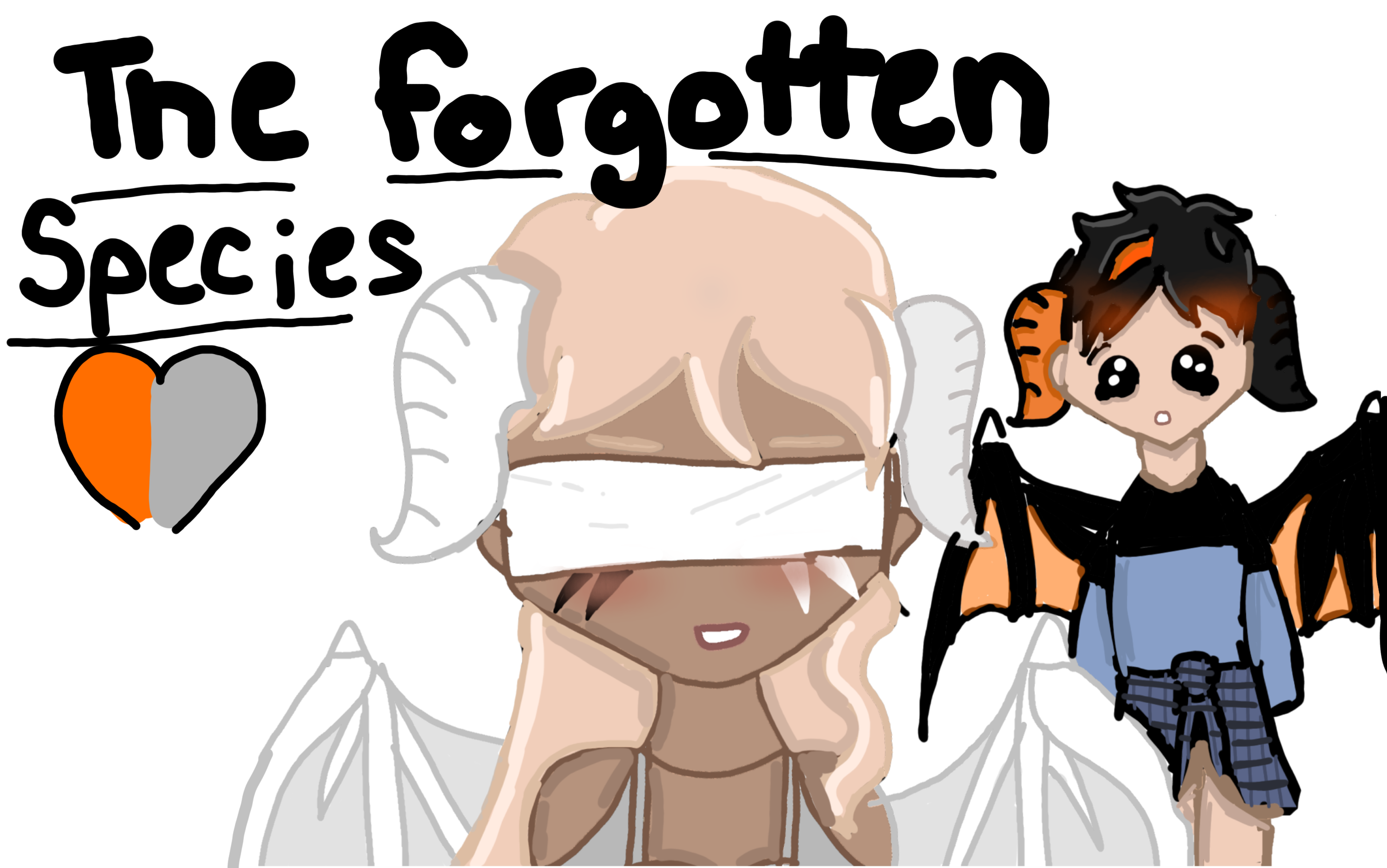 The forgotten species🧡🤍 - ibisPaint