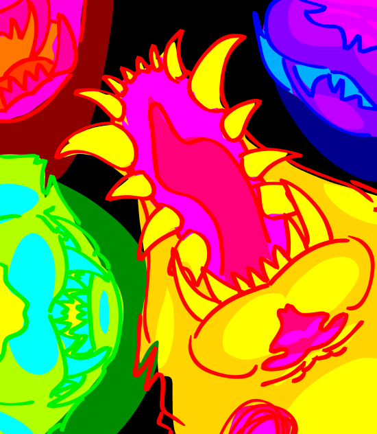 Color wolves