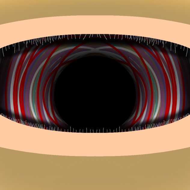Dark eye - ibisPaint