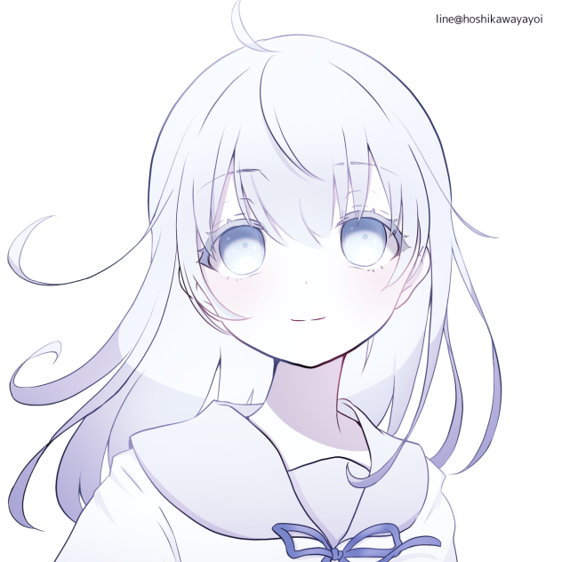 星川ヤヨイさんの線画お借りしました！