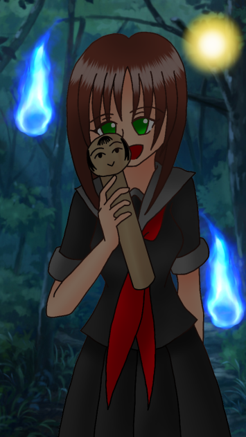 きつねのコンピューター  お祭り
