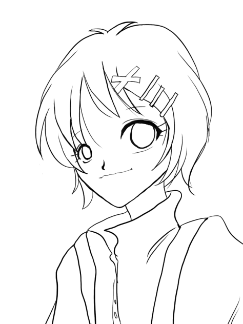 東京喰種　鈴屋什造　塗り絵