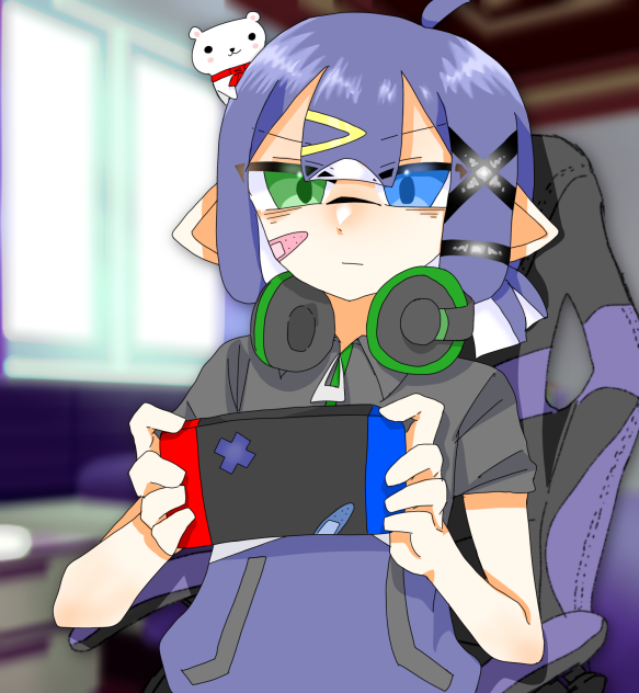 スプラ中OCくん