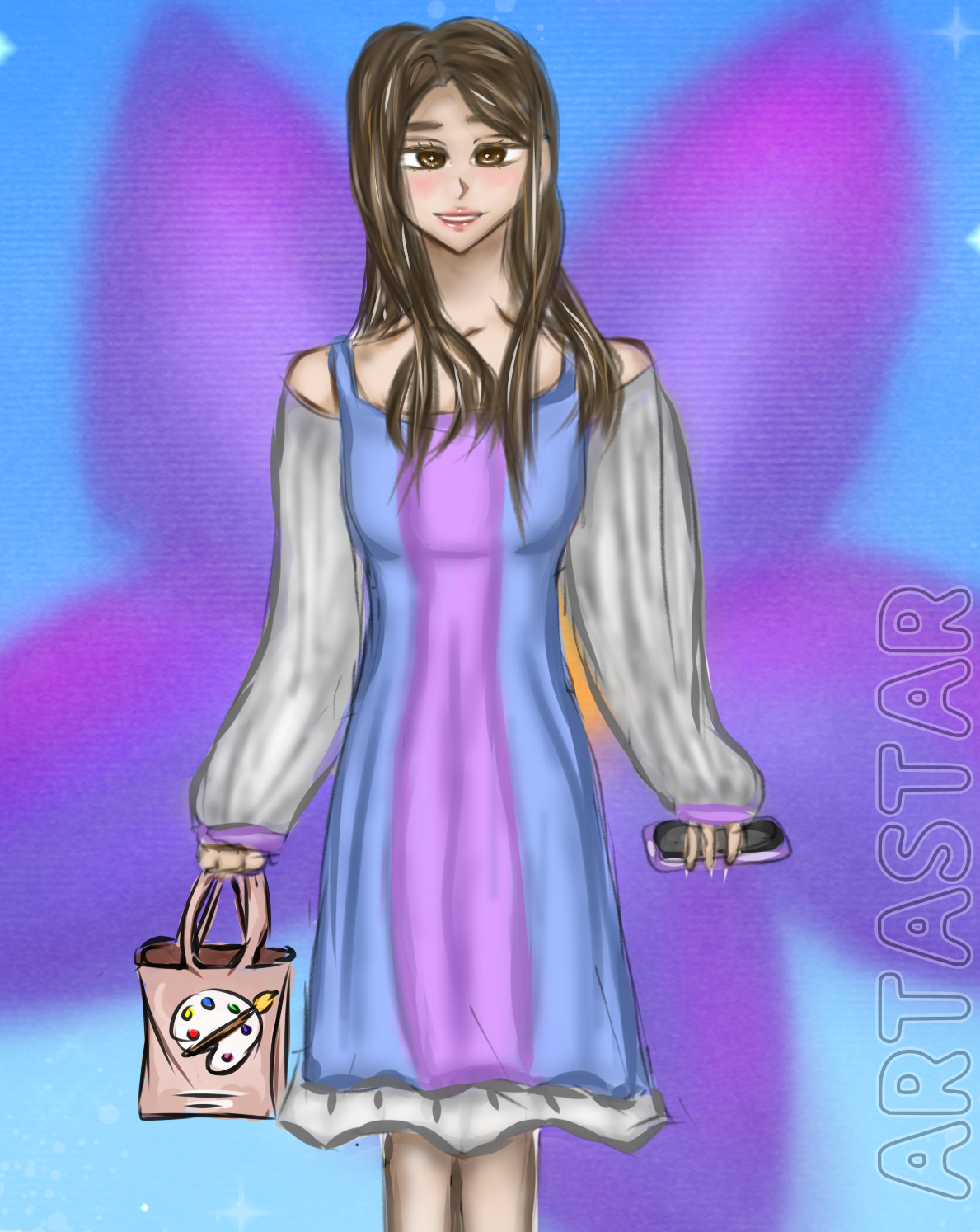 Bella bought herself paints - ibisPaint